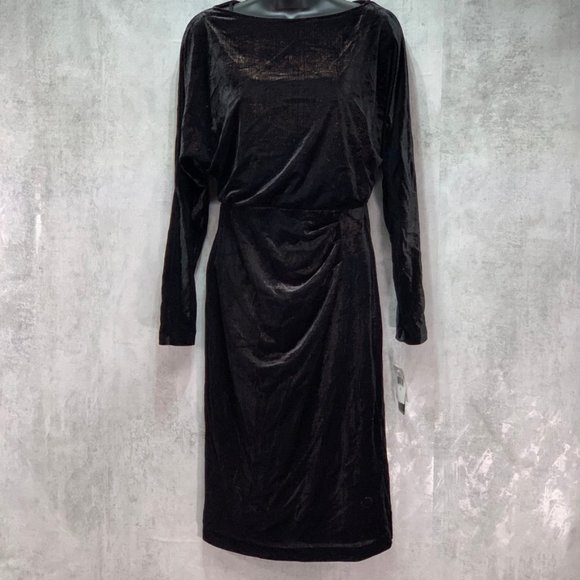Lauren Ralph Lauren Dresses & Skirts - Lauren Ralph Lauren Black Split Dolman Sleeve Bodi